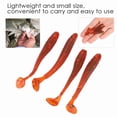 thumbnail image 3 of 50 piezas de 5 cm Lacres de Pesca de PlásStico Blando Tail Grub Cebos de Gusano de Peces Accesorio para Entusiastas de la Pesca, 3 of 7