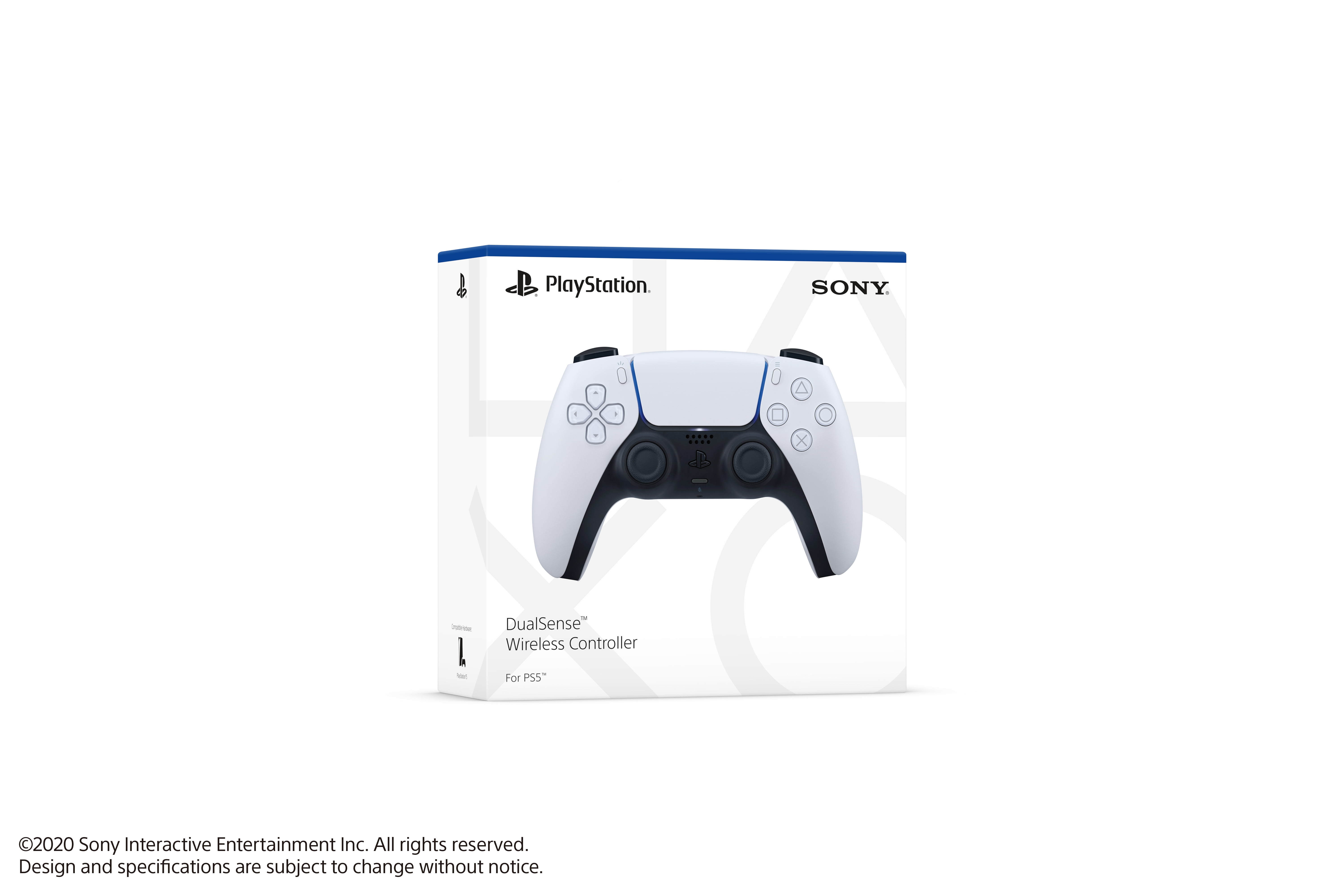 SONY - Bundle PS5 Controller Wireless DualSense White + FIFA 24