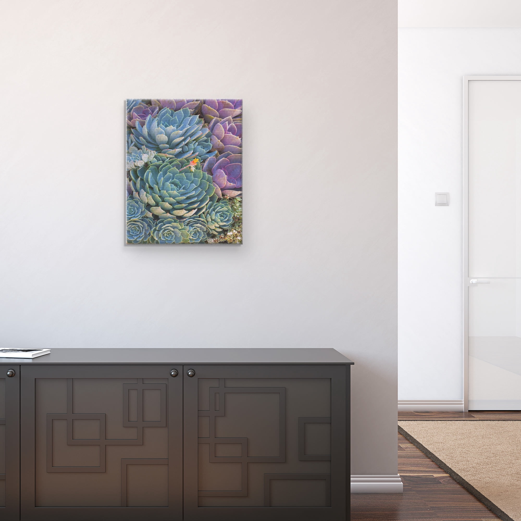 Masterpiece Art Gallery Succulent Gemstones IV By Robin Constable Hanson Canvas Art Print 16" x 20"