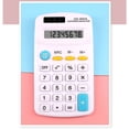 thumbnail image 2 of EIGTHTAIL Basic Calculator  8 Digit LCD Display Calculator 4 Function Small Desktop Calculator Battery Powered Handheld Calculator for Home Office, 2 of 5