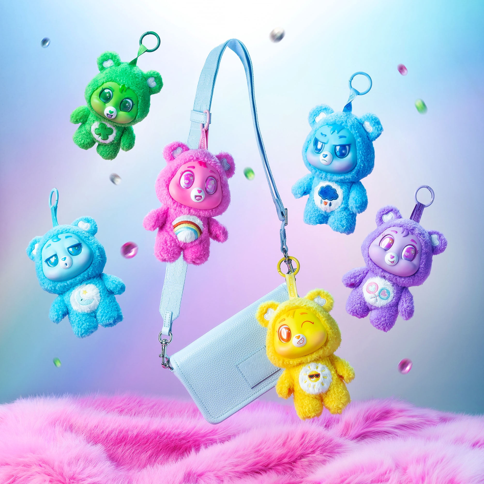 Care Bears Caring Cuties 6" Plush Danglers