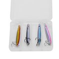 thumbnail image 1 of 4 Uds. Señuelos de pesca de agua salada profunda de 15g, señuelos de pesca de pececillo 3D de agua salada, Swimbait (mixto), 1 of 2