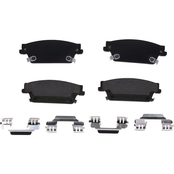 Rear Brake Pad Set - Compatible with 2004 - 2009 Cadillac SRX 2005 2006 2007 2008