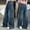 Blue, variant on Girls'Fashion Jeans High Waist Wide Leg Pants Teen Girl Clothes Girls Outfits