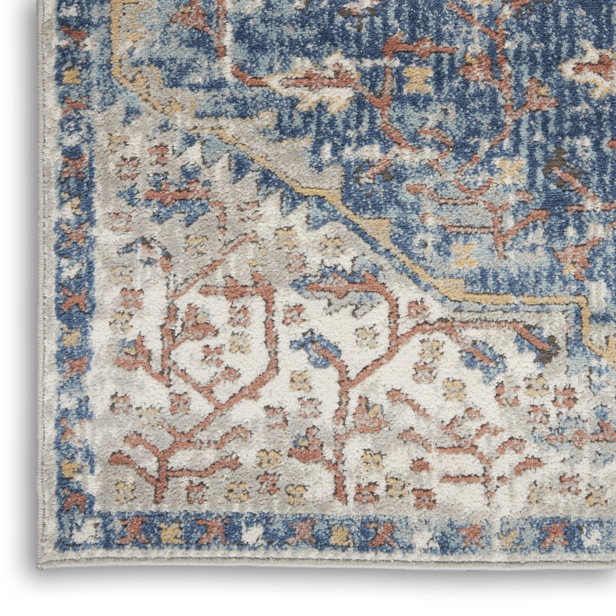 Nourison Concerto Traditional Persian Blue/Grey Area Rug