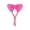 Pink - 15cm, variant on Pet Bathing Shower Cap Adjustable Strap Ear Protection Reusable Heart Pattern Bath Hat for Dogs Cats Grooming 5.9" Pink