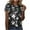 New1/Multicolor, variant on Otvok Fashionable Womens Casual Pullover Printed Short Sleeved Round Neck Tops