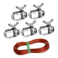 thumbnail image 2 of Cabrestante de cable para cubierta de invierno Suministros para piscinas Cable y cabrestante para piscinas al aire libre Cable y 5 cabrestantes, 2 of 8