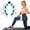 Green, variant on Anti Cellulite Massage Roller for Legs 2-in-1 Detachable Full-Body Massager with 8 Textured 360 Degrees Rollers, Portable Handheld Massage Tool for Thighs, Buttocks, Arms&Calves, Blue