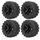 thumbnail image 5 of 4 Piezas Neumático de Goma Baoblaze Neumático de Rueda de Coche RC 12mm Hex, 5 of 7