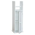 thumbnail image 4 of Bathroom Storage Unit with Cupboard and Toilet Paper Dispenser, 4 of 4