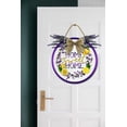 thumbnail image 2 of Home Sweet Home Lemons Door Sign Home Decor Round Wood Wreaths Wall Hanging Sign Farmhouse Porch Sign Front Door Decoration for Housewarming Gift All Seasons Holiday,12In, 2 of 5