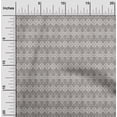 thumbnail image 2 of oneOone Polyester Spandex Gray Fabric Asian Kilim Craft Projects Decor Fabric Printed By The Yard 56 Inch Wide, 2 of 5