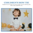thumbnail image 3 of Miangastore Bow Tie Polyester 2Pcs 16.9X4.3X2.0In Adjustable Pre-Tied Children's Clothing Accessory, 3 of 8