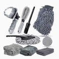 thumbnail image 3 of Riwesomey 9 unids/set cepillo de limpieza automático cabeza desmontable ergonómica portátil anticorrosivo cepillos de motocicleta automotriz guante de Vehículos, repuestos y accesorios Mis Riwesomey VI016903-00, 3 of 6