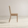 thumbnail image 4 of Jofran Eastern Tides Coastal Wire-Brushed Acacia X-Back Acacia Dining Chair (Set of 2), 4 of 6