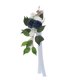 thumbnail image 2 of Flor del respaldo de la silla de la boda,Flor del respaldo de la silla de la boda Decoración de la silla de la flor Silla de la boda artificial Flor Rendimiento de primer nivel Jadeshay A, 2 of 8