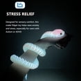 thumbnail image 2 of 24in 3D Printed Snake Toys, Flexible 3D Printed Animal, Eco-Friendly Fidget ADHD Snake Toys, Perfect Desk Pet for Animal Collectors（Pink）, 2 of 5