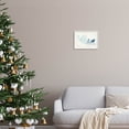 thumbnail image 2 of Seahorse Santa Sled Nautical Christmas Holiday Graphic Art White Framed Art Print Wall Art, 2 of 7