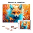 thumbnail image 6 of Honeii Fiery Red Maple Leaf Fox Pattern 1000 Piece Puzzles for Adults, Jigsaw Puzzles, 6 of 9