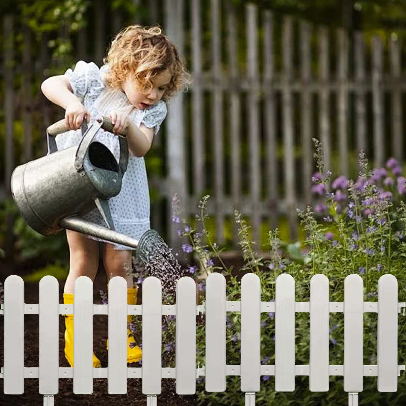 picket fence plastic play fence