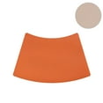 thumbnail image 2 of Tapis Isolants Élégants en Forme d'Éventail, Tapis Isolants, Napperons de Table Ronds, Couverts de Table, Décorations de Table Festonnées, Tapis de Table en Cuir Imperméable et Résistant à l'Huile, 2 of 6