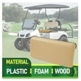thumbnail image 3 of Front Seat Bottom Compatible with 2000.5-up Club Car DS Golf Cart Seat Cushion Plastic Foam Wood, 3 of 9