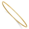 thumbnail image 1 of 14k Yellow Gold 1.5mm Slip On Bangle Bracelet, 1 of 6