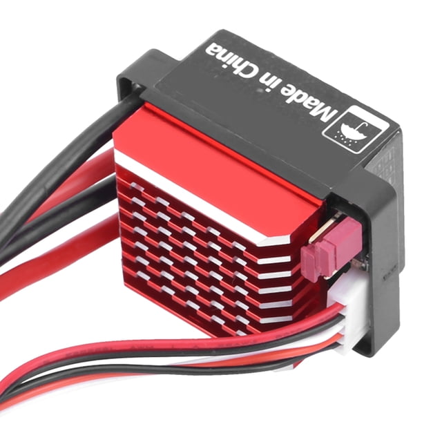 Bidirectional ESC, Aluminum Alloy Heat Dissipation, Multiple Protections for RC Crawler Car, 1/10 RV Overland Car