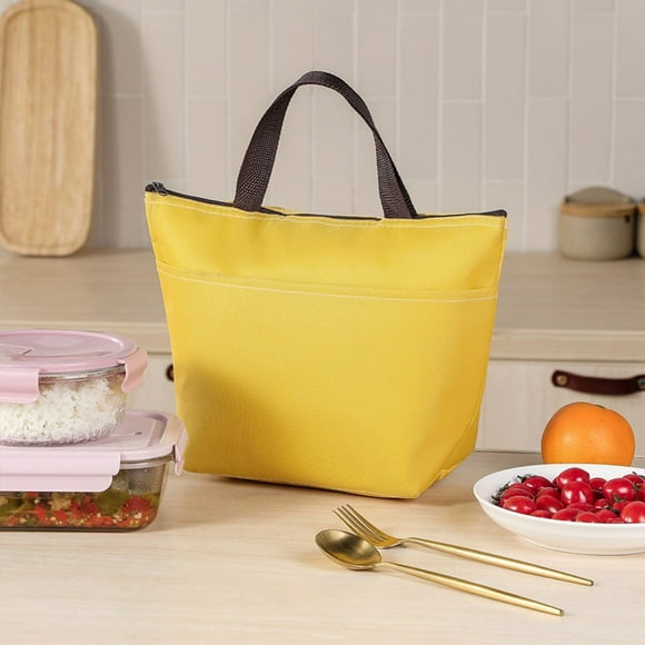 XIPYYKM Thermal Bag Insulated Lunch Bag Solid Foldable Lightweight Bag Color Lunch Bag Clearance Lunch Bag