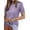 Purple, variant on Zeagoo Womens Summer Short Sleeve Tops Crew Neck Lightweight Pullover Sweaters Loose Dressy Casual Blouse