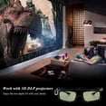 thumbnail image 4 of Glasses GL1800 Projector 3D Glasses Active Shutter Rechargeable DLP-Link for All 3D DLP Projectors Optama, 4 of 7