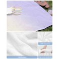 thumbnail image 6 of Ombre White Beach Towels Oversized Super Absorbent, Romatic Purple Art Lightweight Bath Towel Quick Dry Sets For Bathroom/Pool/Rv Camping/Beach Play/Gym Room/Picnic 31"x62", 6 of 8