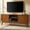 Teak Brown, variant on Simpli Home Draper Solid Hardood 60 "TV Media Stand in Medium Auburn Brown