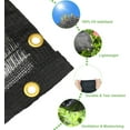 thumbnail image 5 of Garden 40% Shade Cloth, 10 x 20 FT Shade Mesh Tarp with Reinforced Brass Grommets, Black Outdoor Sunblock Shade Cloth Cover for Plants, Greenhouse, Patio, Chicken Coop, Tomatoes Sun Shade Net, 5 of 10