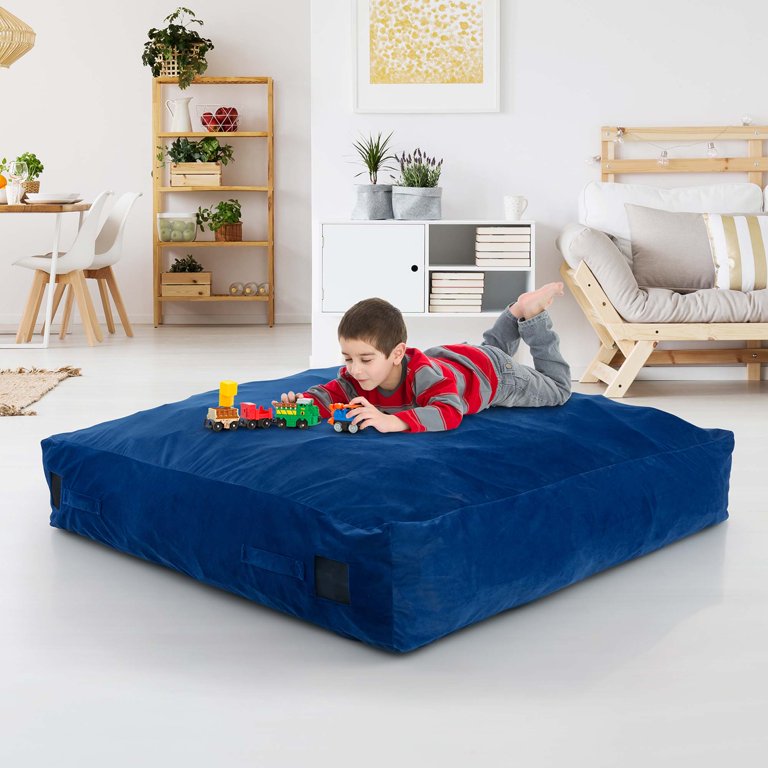 Foamma Crash Pad - (36'' X 48'') (3 Ft X 4 Ft) - Sensory Crash Pad With Foam Blocks