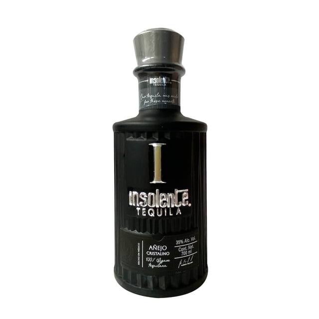 Tequila Insolente Añejo Cristalino 700 ml