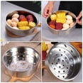 thumbnail image 3 of Miangastore Vegetable Steamer Stainless Steel Steaming Basket for Dumpling Electric Cooker Steaming Rack Replacement Rice Cooker Steam Baskets, 3 of 9
