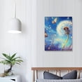 thumbnail image 4 of Patifu Dandelion Butterfly Fantasy Wall Decor Canvas Art Print 12x16 in, 4 of 5