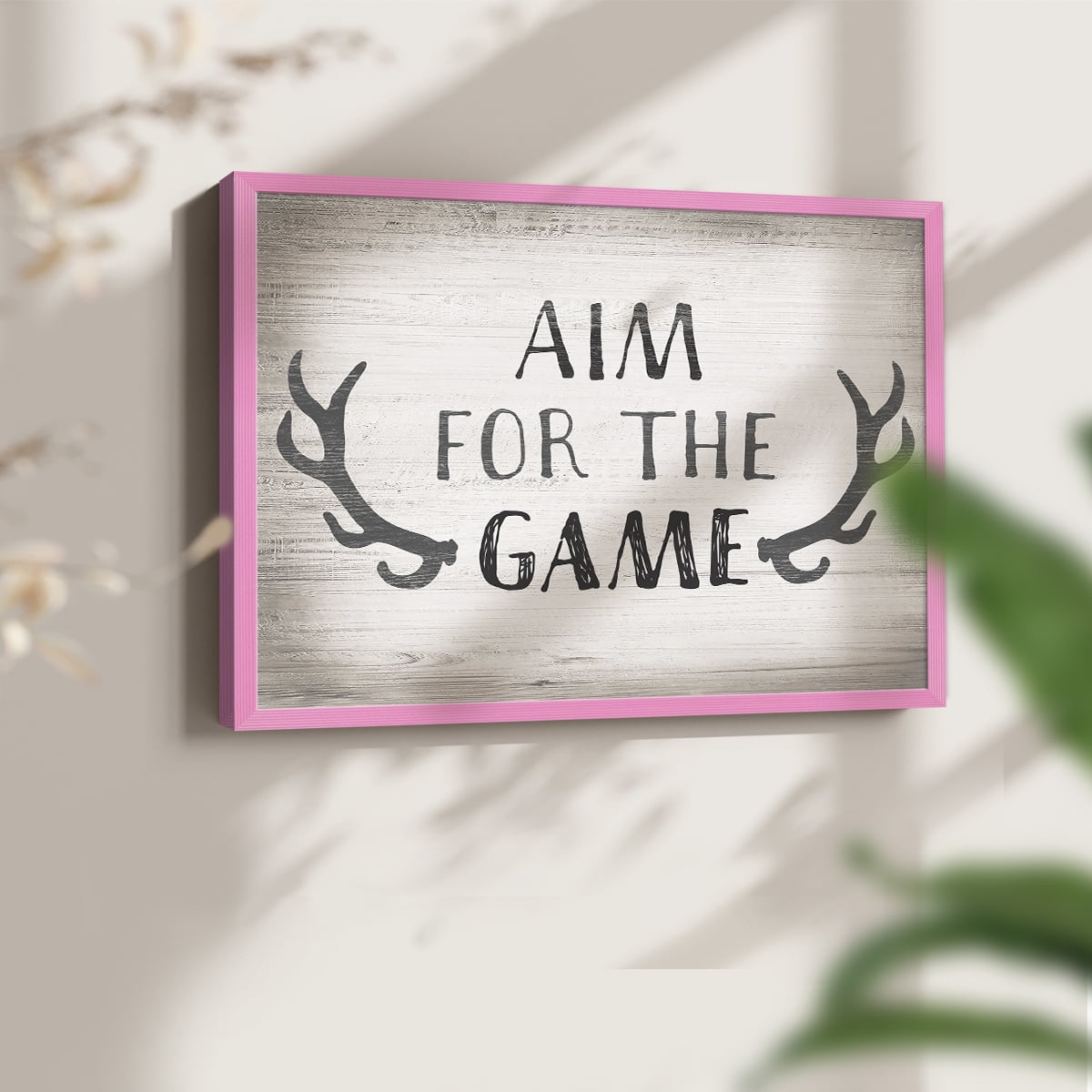 Aim Game by CAD Designs - Restickable Framed Giclée Print