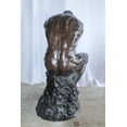 thumbnail image 3 of Large Size Bronze Replica of The Thinker by Rodin Sculpture 55" x 33" x 69"H, 3 of 12