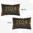 thumbnail image 4 of Bingfone Happy New Year 2024 Standard Size Pillowcase, Long Staple Pure Cotton Envelope Closure Pillow Cover,20"X30", 4 of 9