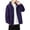 Purple, variant on Men's Solid Color Sports Sun Protection Hat With UPF50+ Thin Jacket Pockets Purple S