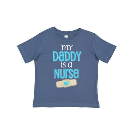 

Inktastic My Daddy is a Nurse Gift Toddler Boy or Toddler Girl T-Shirt