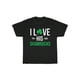 thumbnail image 2 of Camisetas con gráficos clásico para mujeres y adolescentes y niñas, playera de verano con estampado estéticoFunny Printed Tee Short Sleeve Summer Crewneck Top I Love His Shamrocks Shamrock Clover St, 2 of 6