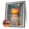 thumbnail image 1 of Cuadros Decorativos Kit de pintura de diamantes 5D paisaje cuadro de mosaico de diamantes cuadrado completo arte Tmvgtek embutido en tela, 1 of 9