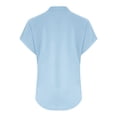 thumbnail image 5 of T-Shirts Femmes Lot Mode Décontractée Col en V Manches Courtes Haut T-Shirt - Hontri, 5 of 5