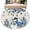 Beige Blue, variant on Blue Christmas 2'x6' Runner Rugs for Hallway Kitchen Bedside Non Slip Washable, Snowman Xmas Tree Balls Snowflake Vintage Entryway Rug Runners with Rubber Backing, Long Carpet Runner for Laundry Room