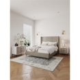 thumbnail image 2 of Pemberly Row Commode Standard à 3 Tiroirs en 2 Pcs et Table de Nuit 2.0 en Gris Pâle, 2 of 13