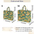 thumbnail image 2 of FORMRS Womens Corduroy Tote Bag Crossbody Shoulder Purse Handbag with Detachable Strap, Whimsical Dinosaur Pattern, 2 of 7